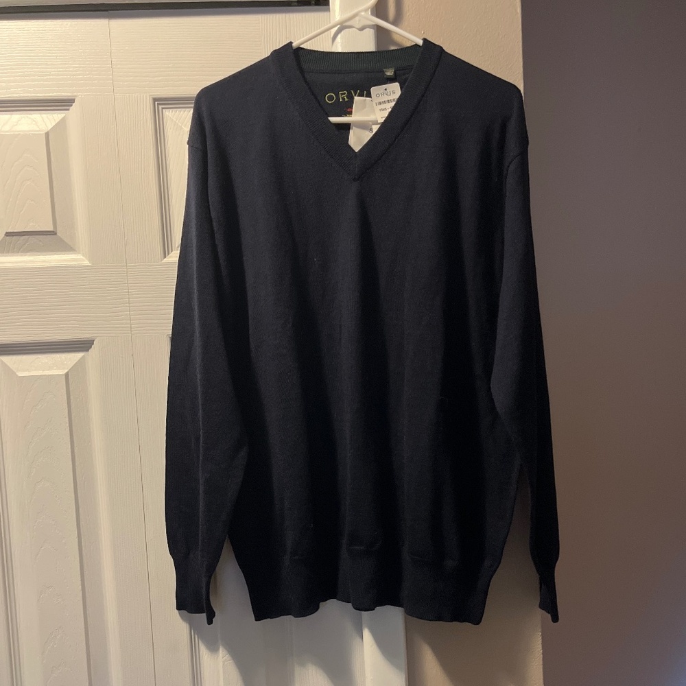 New with Tags Orvis Sweater Size Large